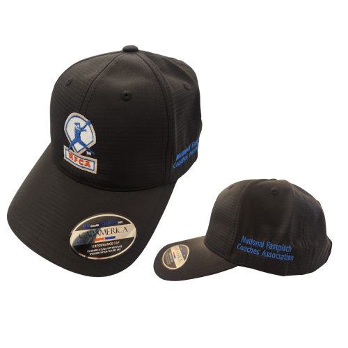 NFCA Black w/ Blue Stitching Hat